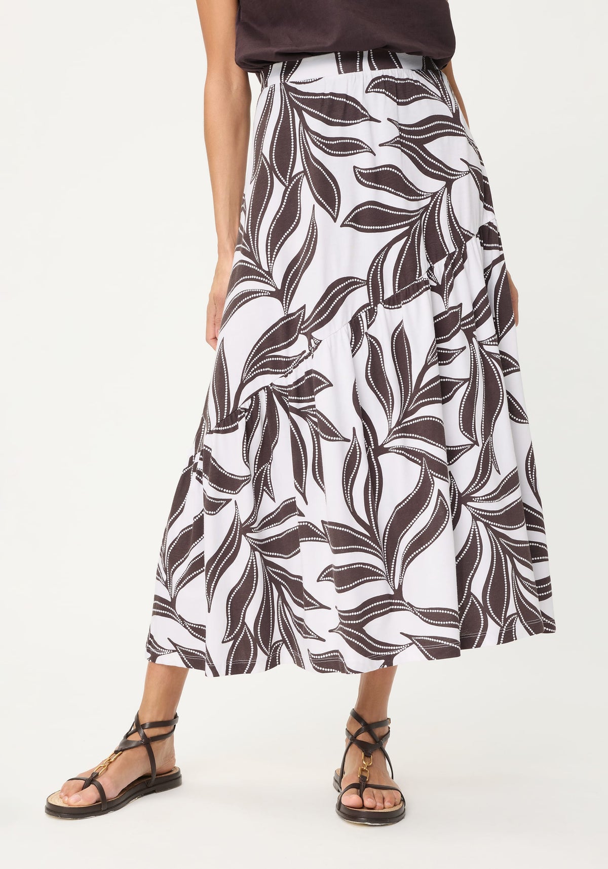 Dotted Leaf Skirt
