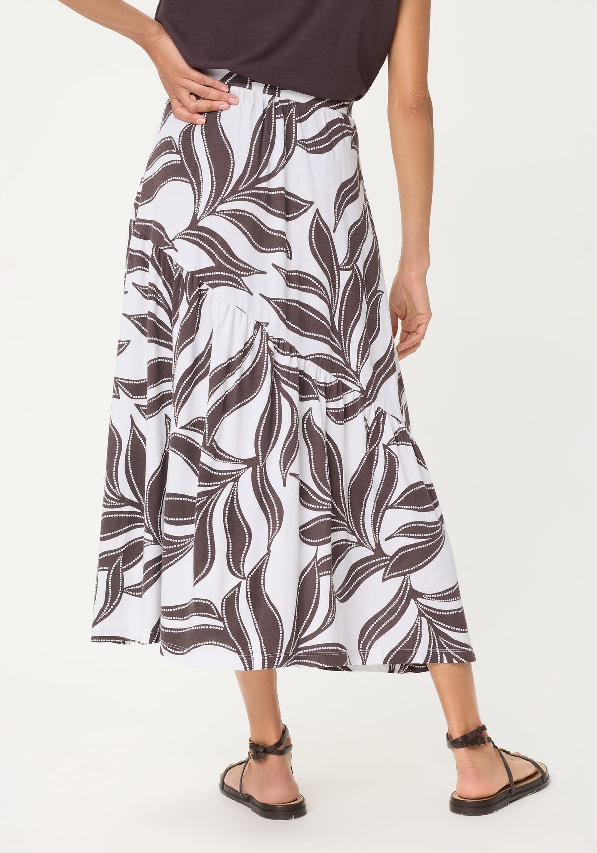 Dotted Leaf Skirt