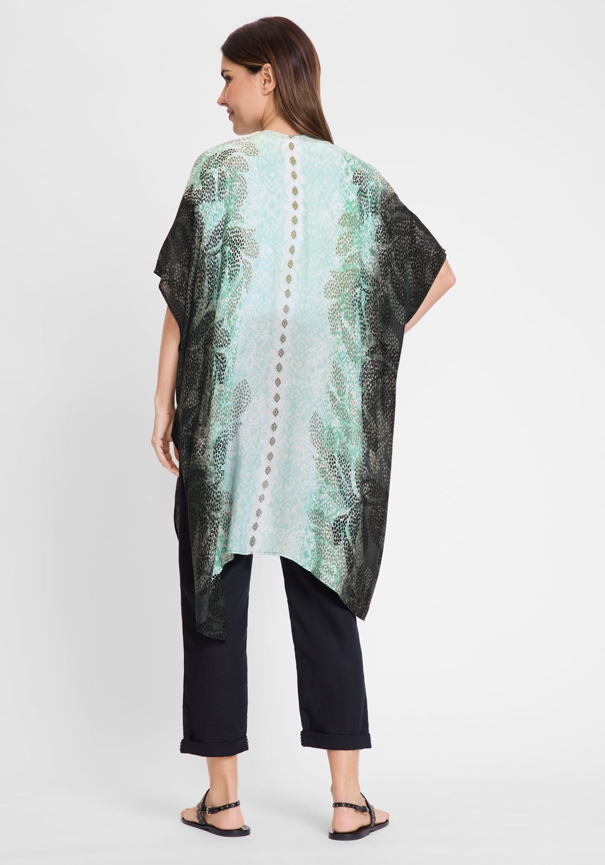 Panneaux Print Summer Cape