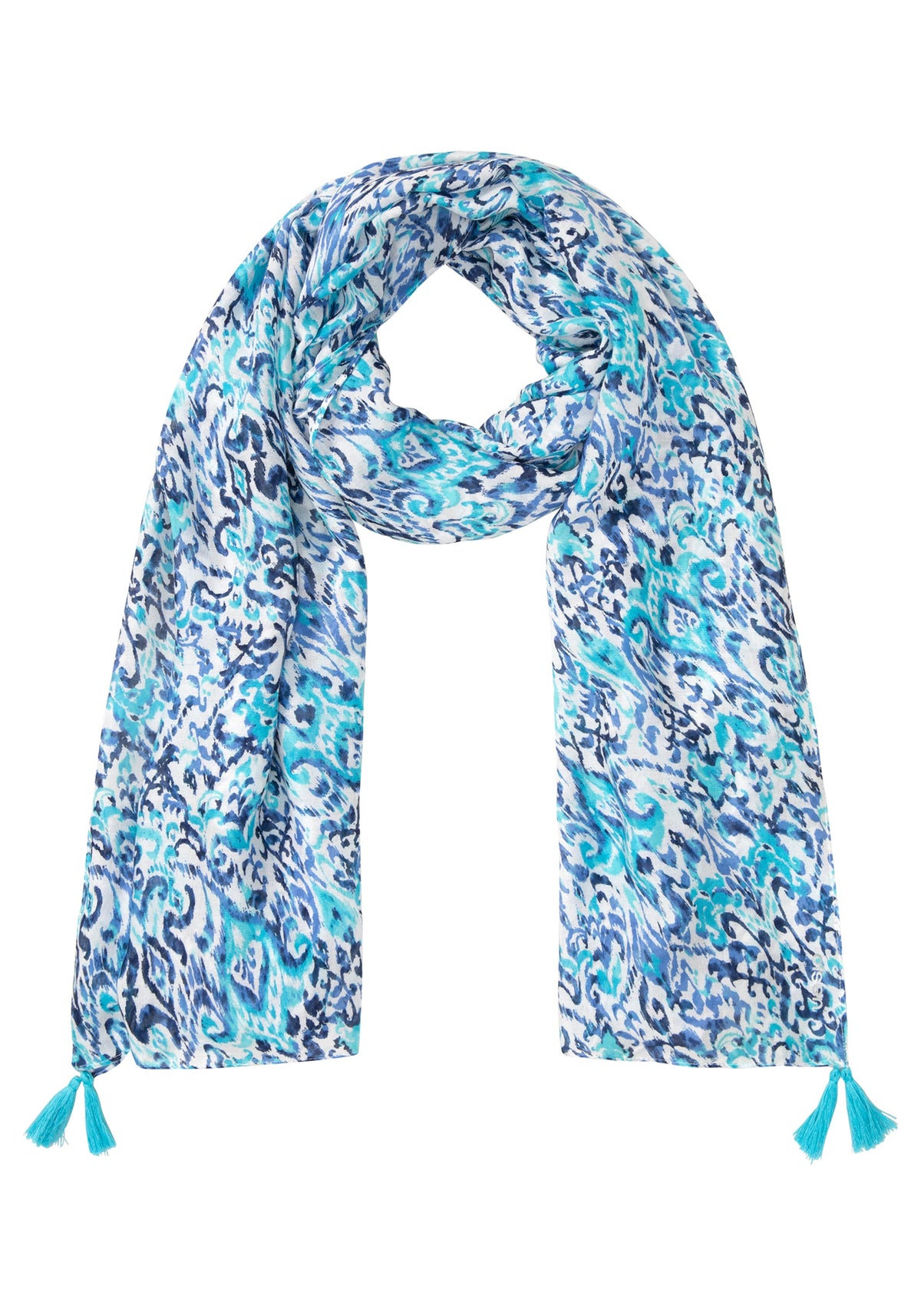 Ikat Print Scarf