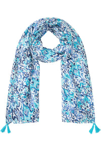 Ikat Print Scarf