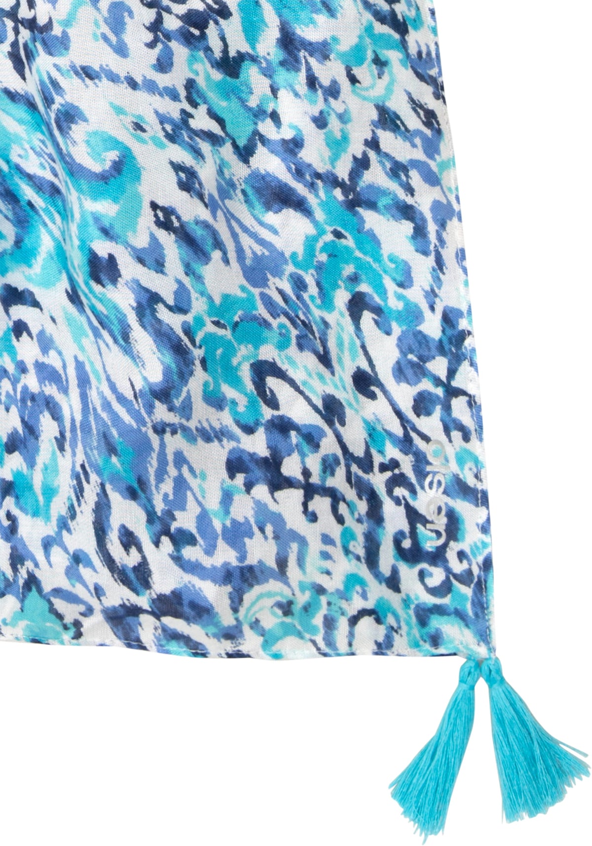 Ikat Print Scarf