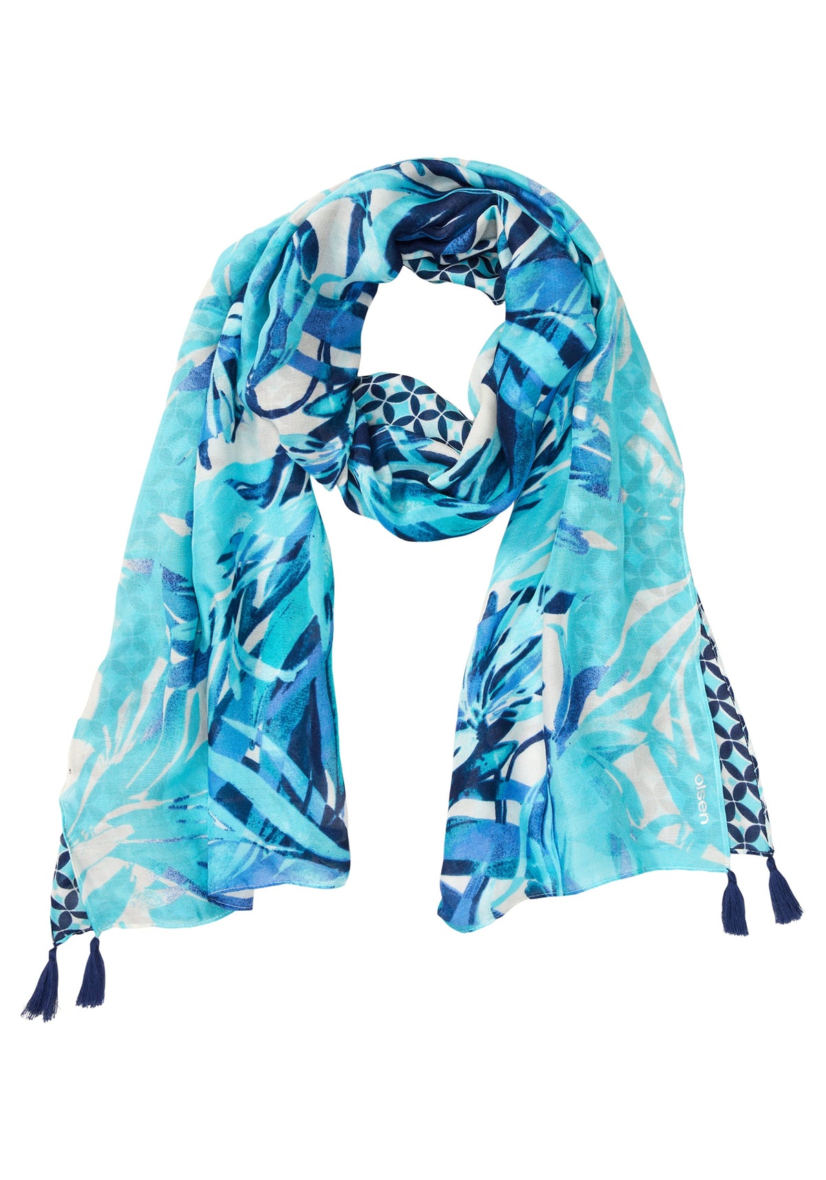 Abstract Palm Print Scarf