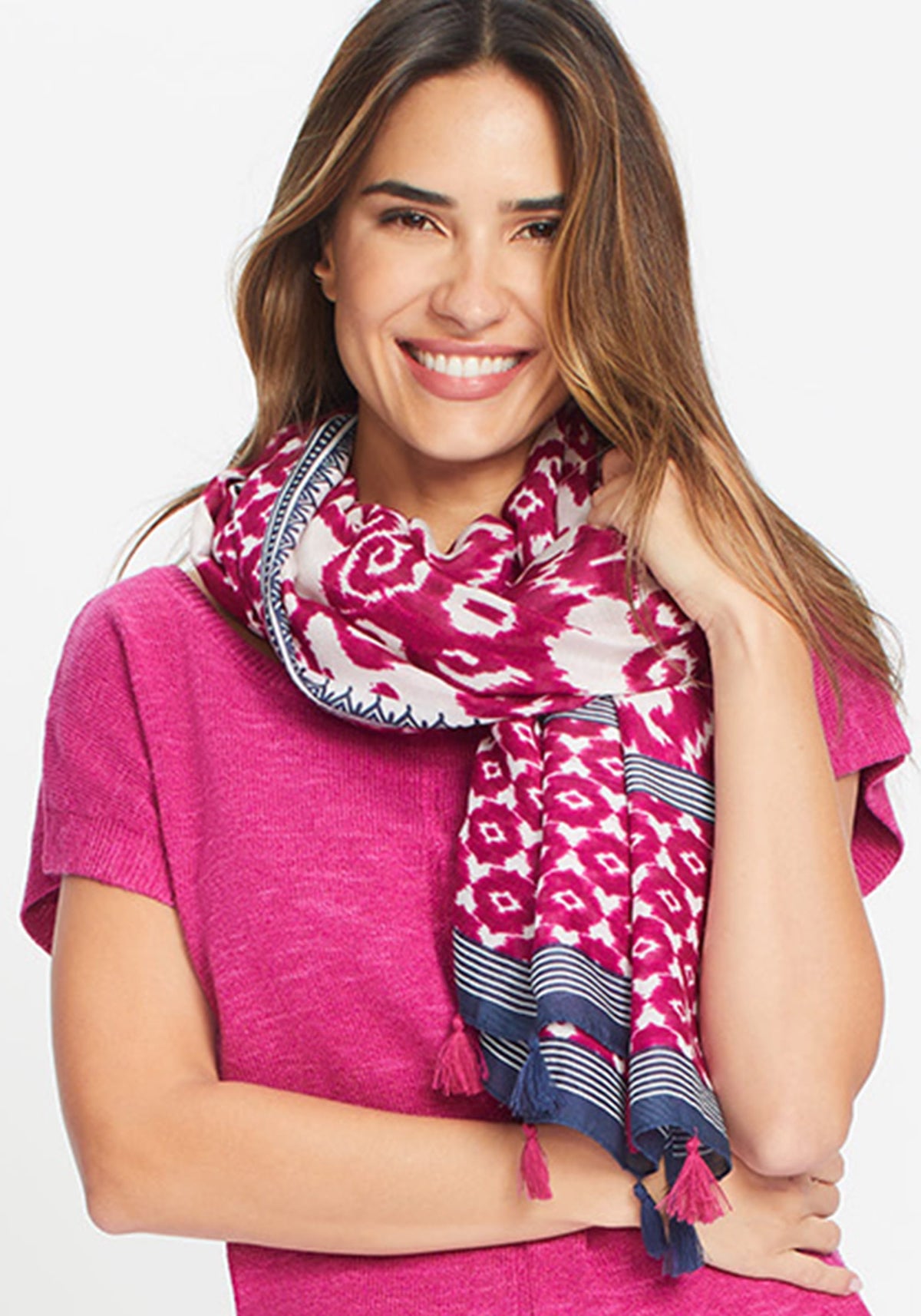 Ornamental Print Scarf