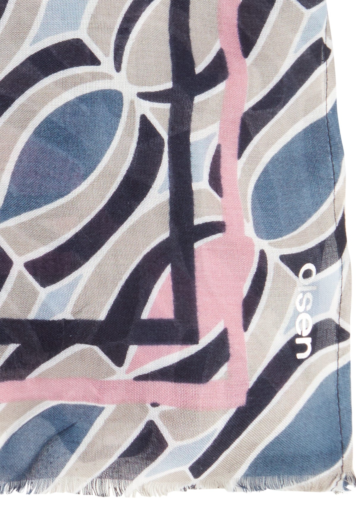 Retro Print Scarf