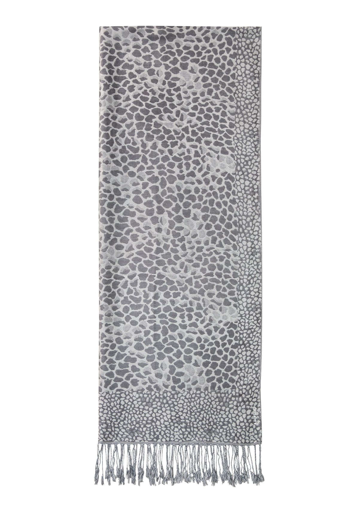 Foulard à motifs de galets