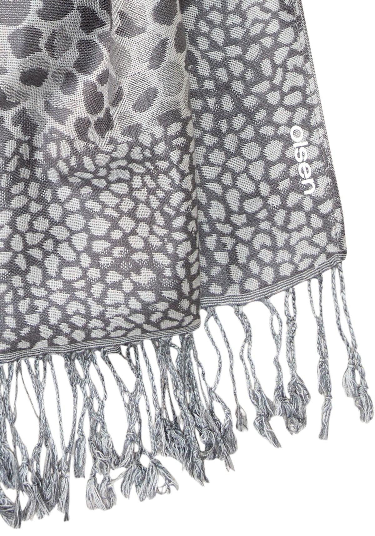 Foulard à motifs de galets