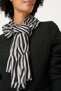 Modern Zebra Scarf
