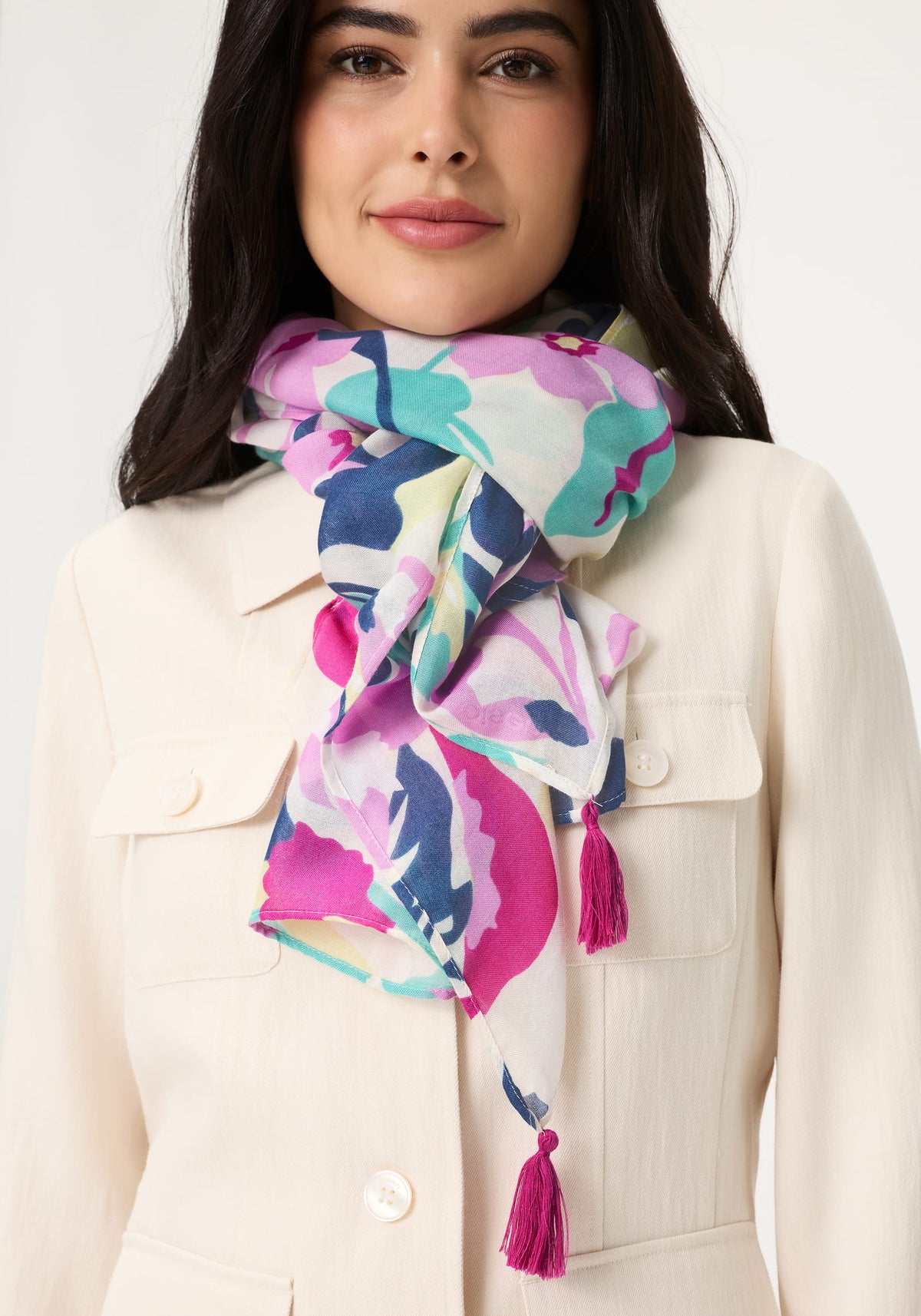 Floral Scarf