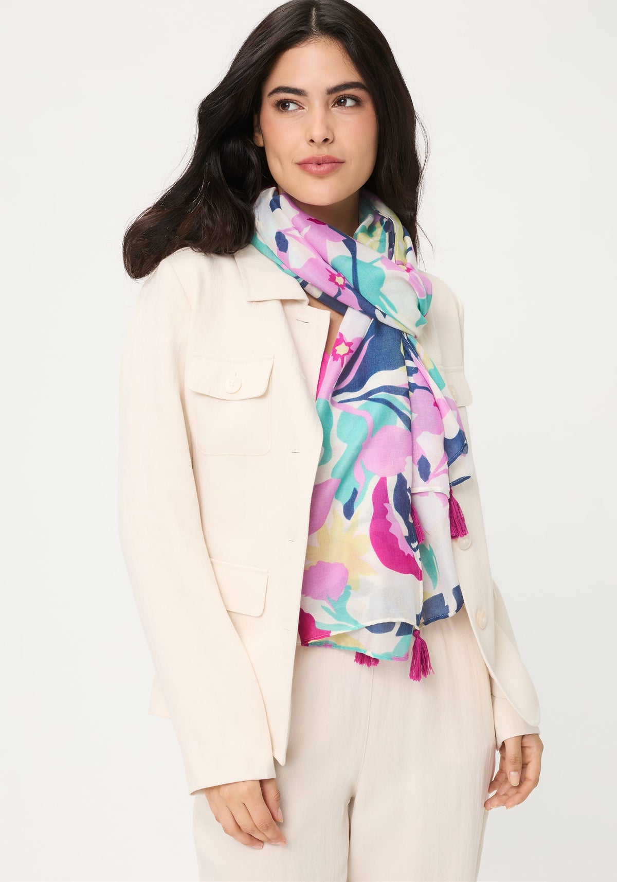 Floral Scarf