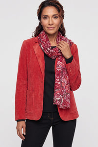 Écharpe à motifs Paisley