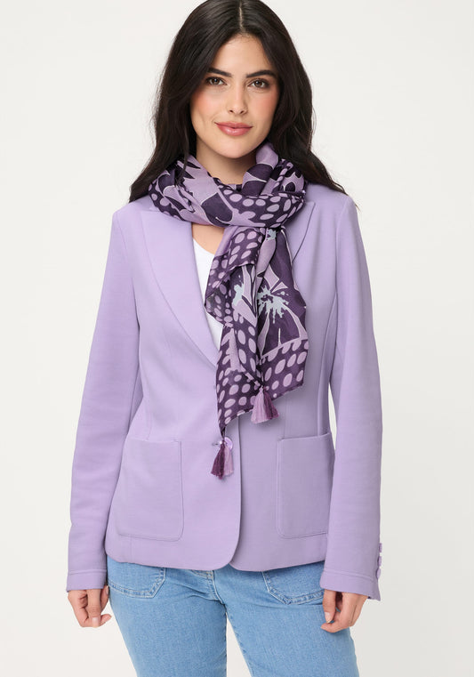 Magnolia Print Scarf