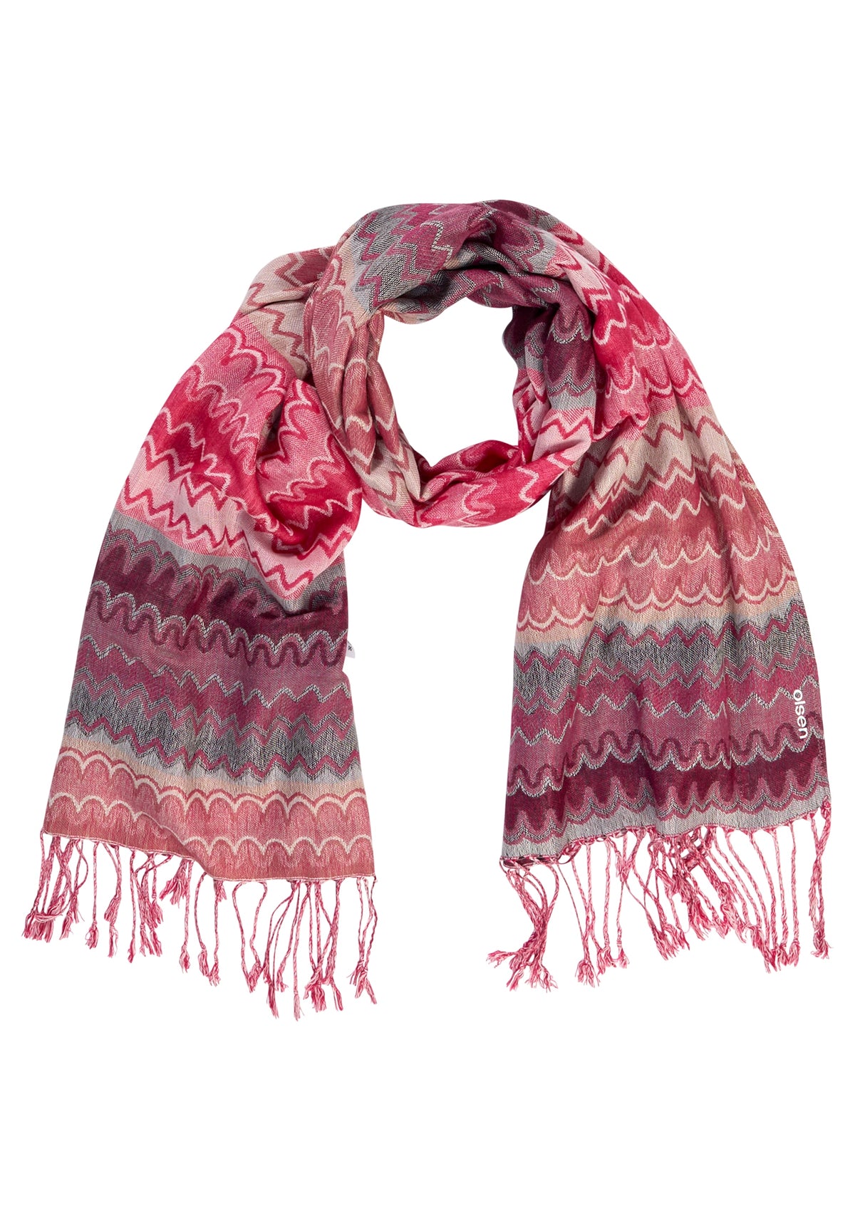 Wave Stripe Scarf