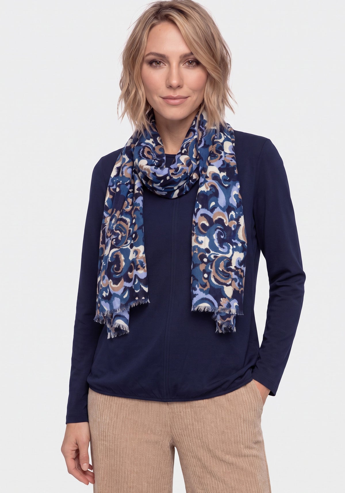 Écharpe « Baroque Swirl »