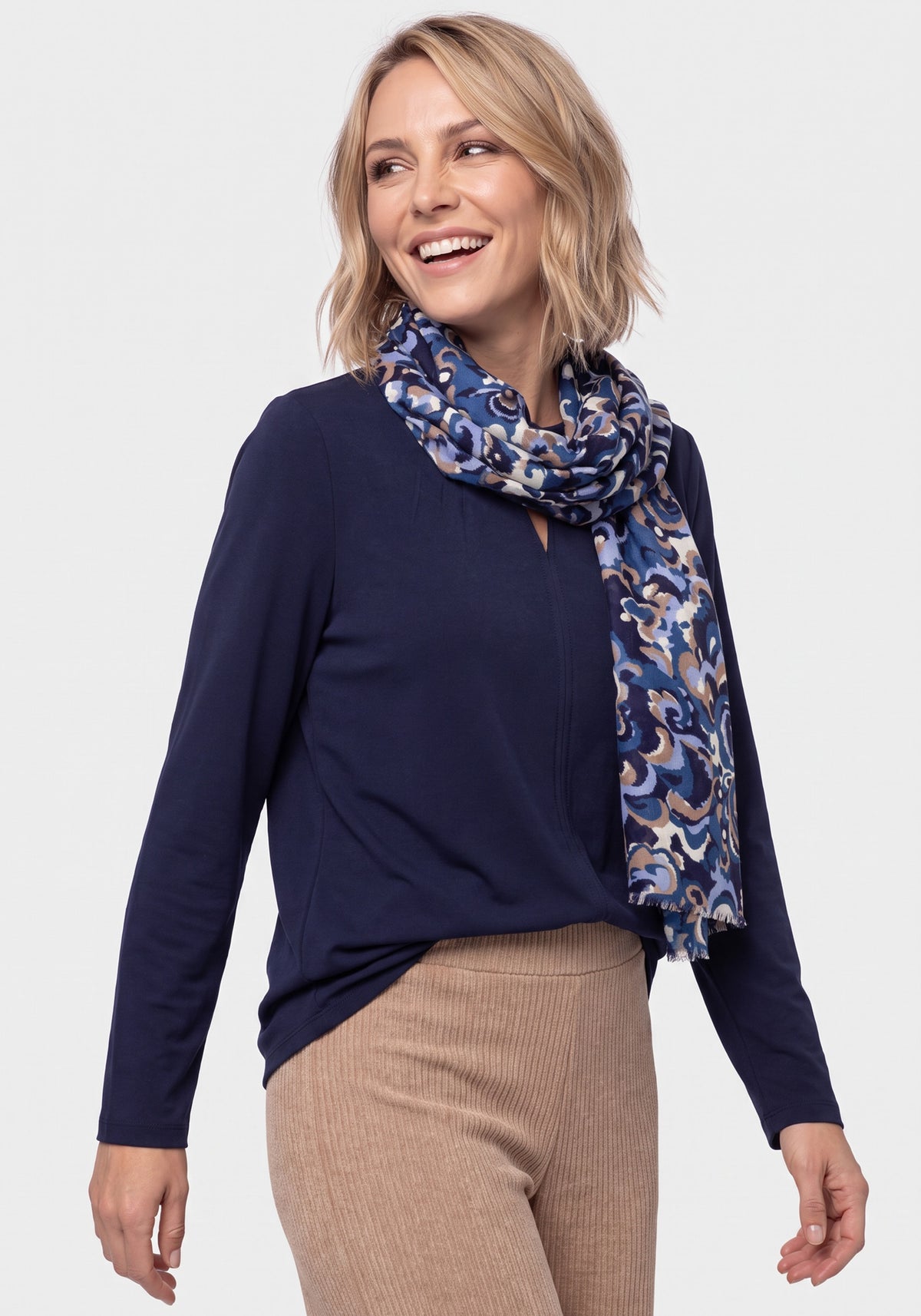 Écharpe « Baroque Swirl »